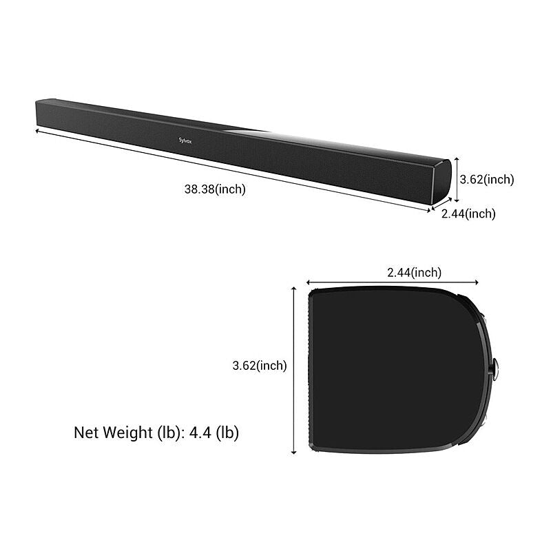 Sylvox Waterproof Outdoor Soundbar S2