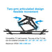 Sylvox Outdoor TV Wall Mount