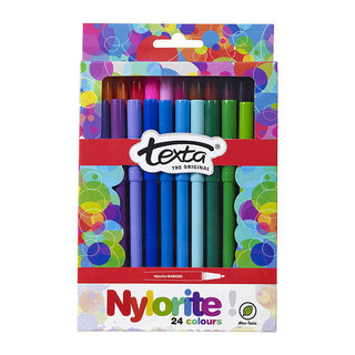 Texta Nylorite Colouring Marker Pack Of 24