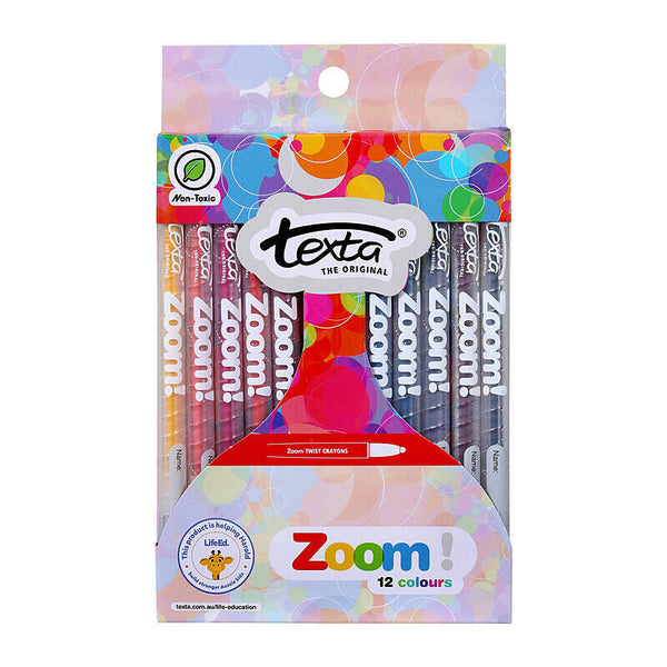 Texta Zoom Crayon Pack Of 12