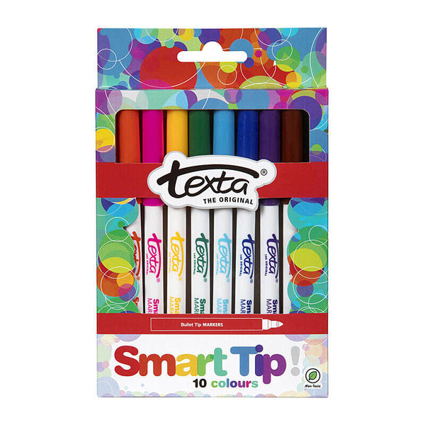 Texta Smarttip Colouring Marker Pack Of 10
