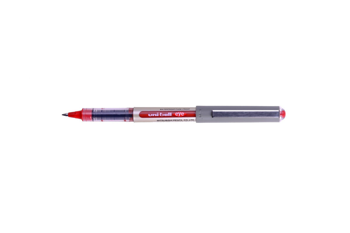 Uni-ball Eye Fine Rollerball Pen 0.7mm Assorted Box of 12 – Red