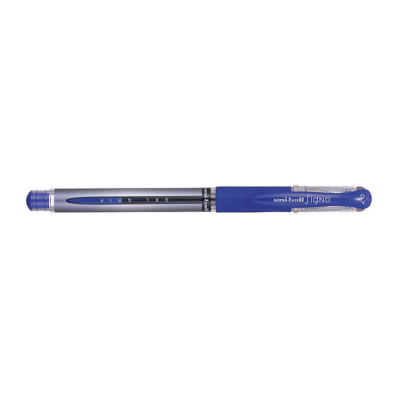 Signo Gel Grip Rb 0.7 Blue Box Of 12
