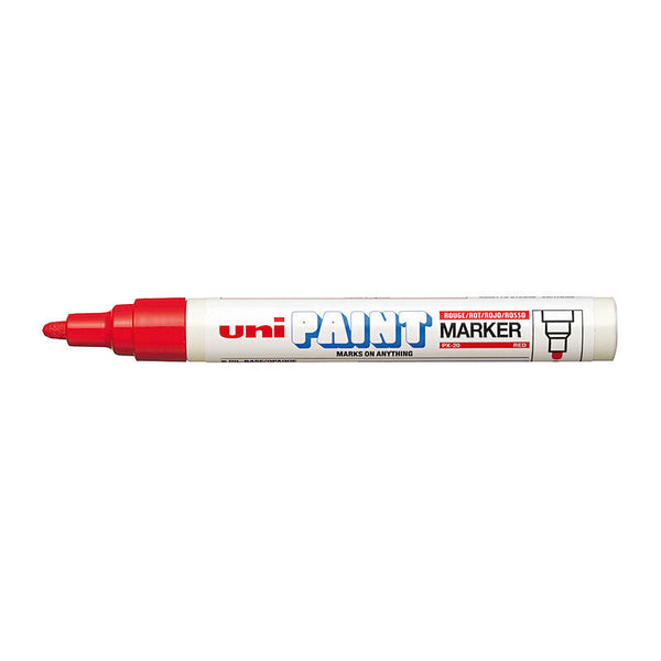 Uni Paint Marker Bullet Px20 Red Box Of 12