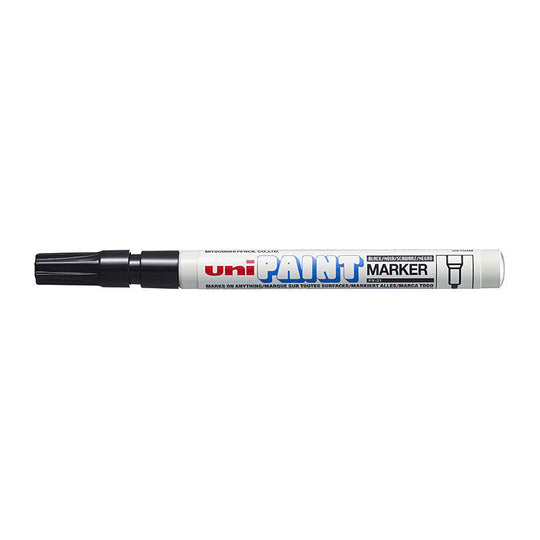Uni Paint Marker Bullet Px21 Black Box Of 12