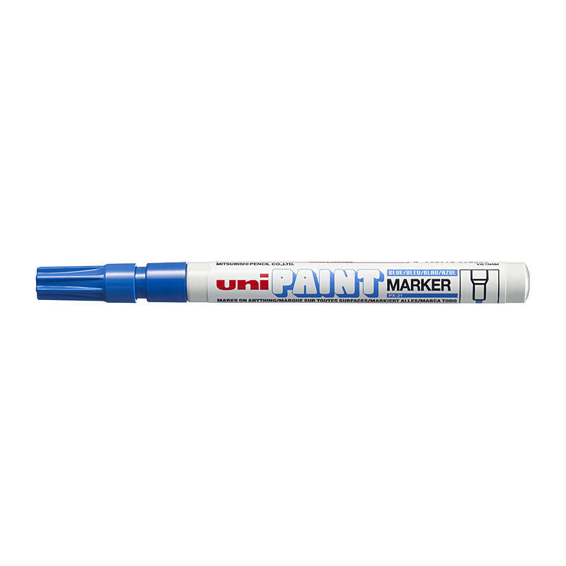 Uni Paint Marker Bullet Px21 Blue Box Of 12