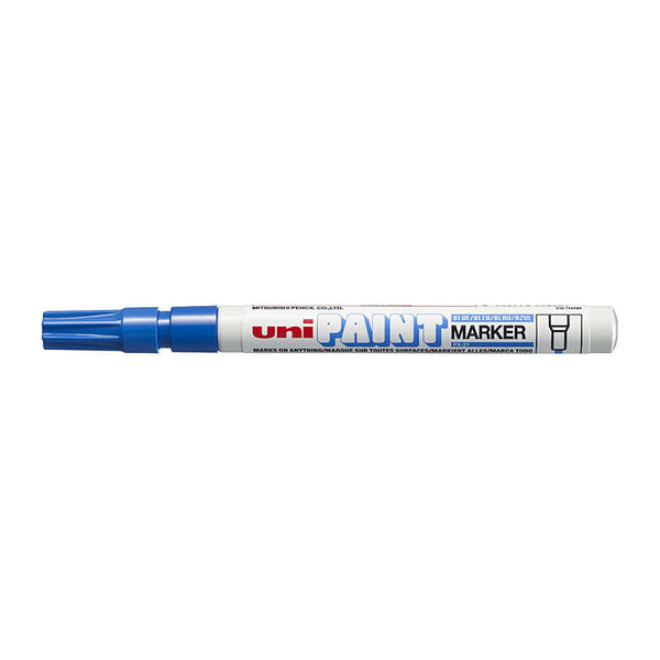 Uni Paint Marker Bullet Px21 Blue Box Of 12