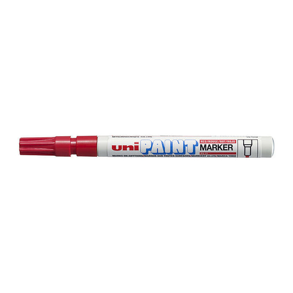 Uni Paint Marker Bullet Px21 Red Box Of 12