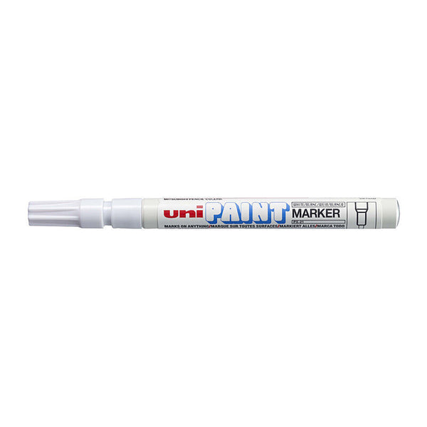 Uni Paint Marker Bullet Px21 White Box Of 12
