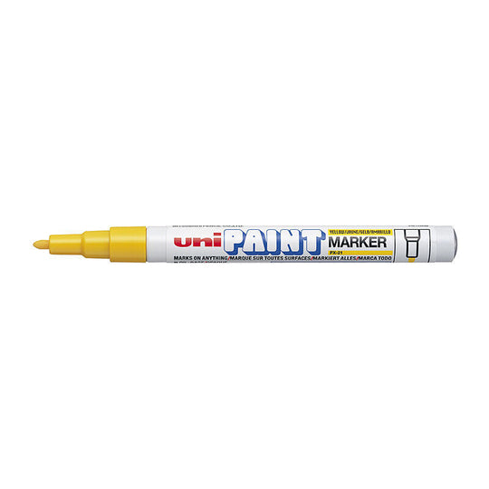 Uni Paint Marker Bullet Px21 Yellow Box Of 12