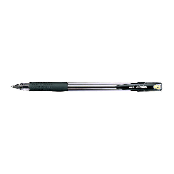 Uni Lakubo Ballpoint Pen 1.4 Black Box Of 12