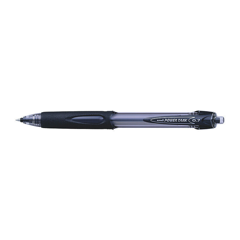 Uni Powertank Retractable 0.7 Black Box Of 12