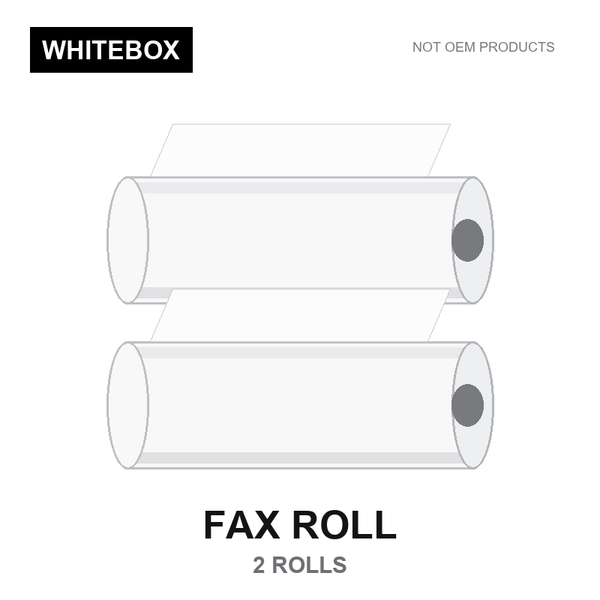 WBFAX — Whitebox compatible fax roll — Fax for Brother PC102 OEM PC102