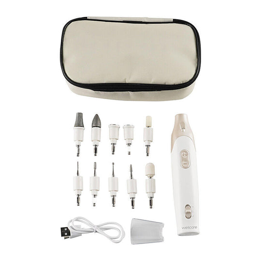 Wellcare Manicure-Pedicure Set Rechargeable Battery