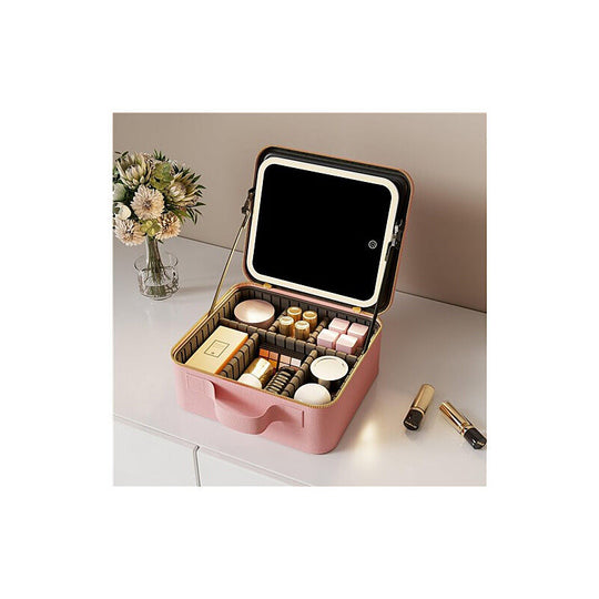 Wellcare Travel Makeup Bag Pink