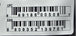 BlackVue CH-3P1 barcode label