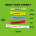 DYMO Letratag Variety Pack 12mmX4M Pack of 3 12mm