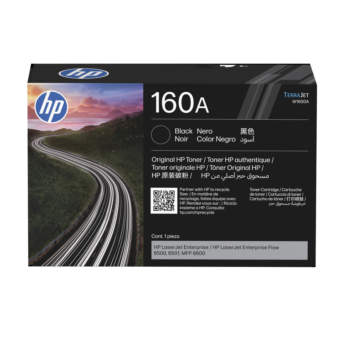 HP 160A Black Toner W1600A