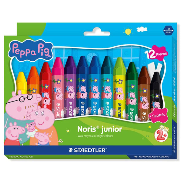 Staedtler Peppa Pig Crayons Pack of 12 Box of 6