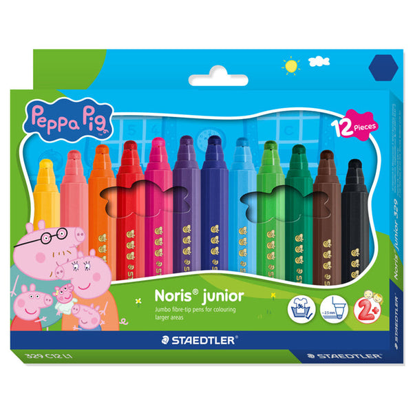 Staedtler Peppa Pig FibrePenPk12 Box of 10